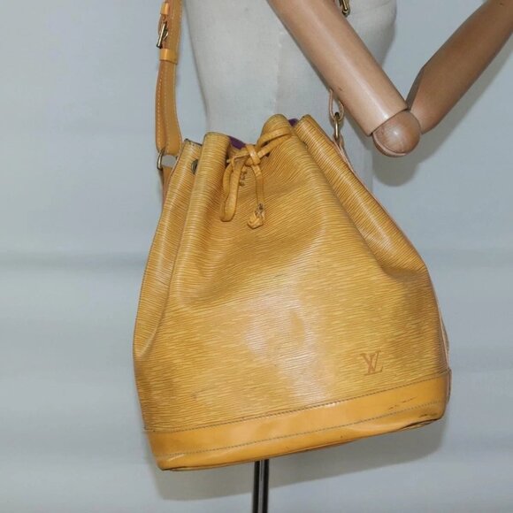 LOUIS VUITTON Epi Noe Shoulder Bag Tassili Yellow - Picture 1 of 15